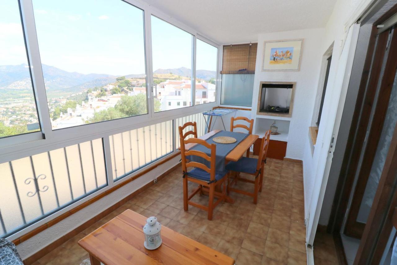 Apartamento Jardins III B 2 - Piso con vista al mar y piscina Rosas Exterior foto