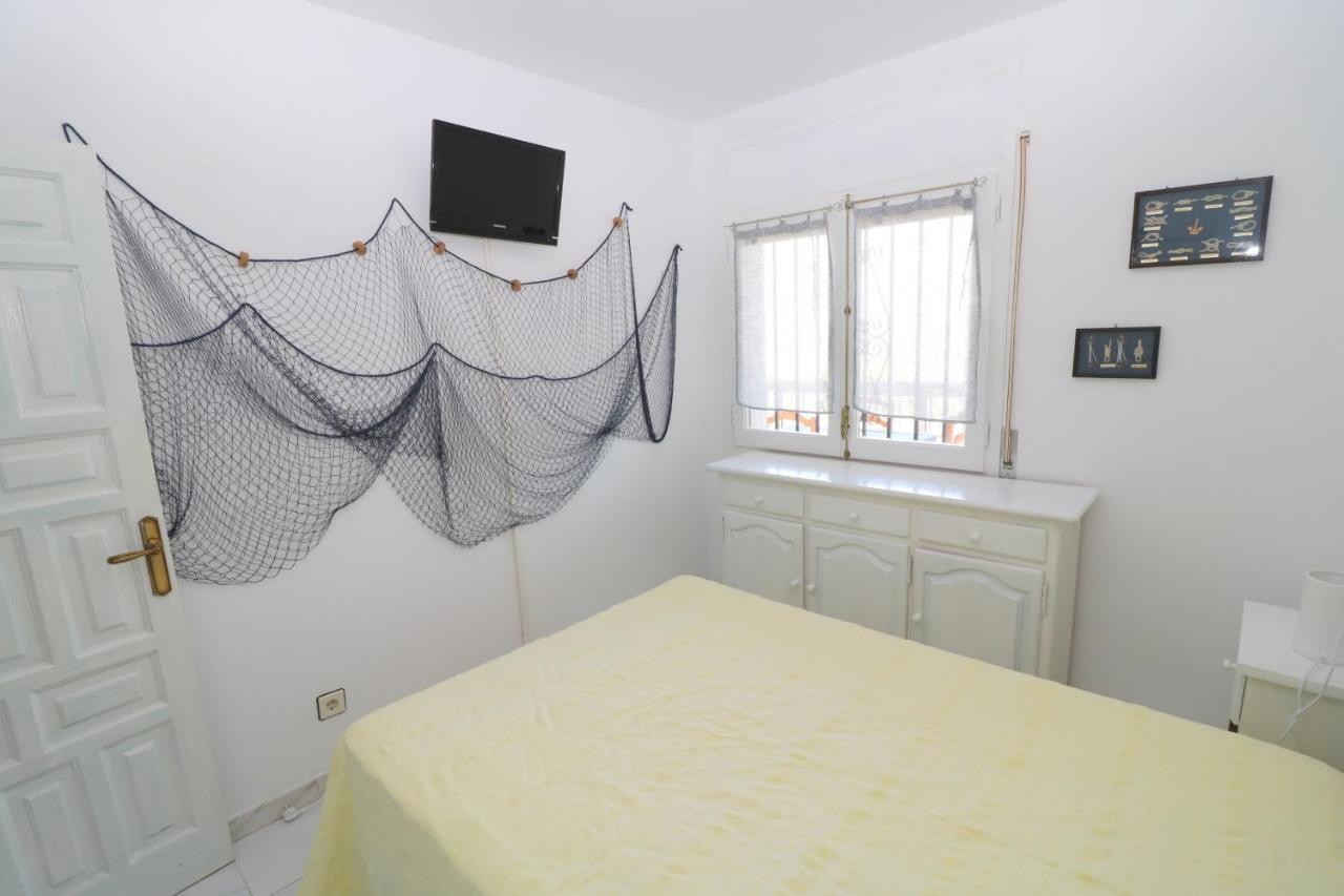 Apartamento Jardins III B 2 - Piso con vista al mar y piscina Rosas Exterior foto