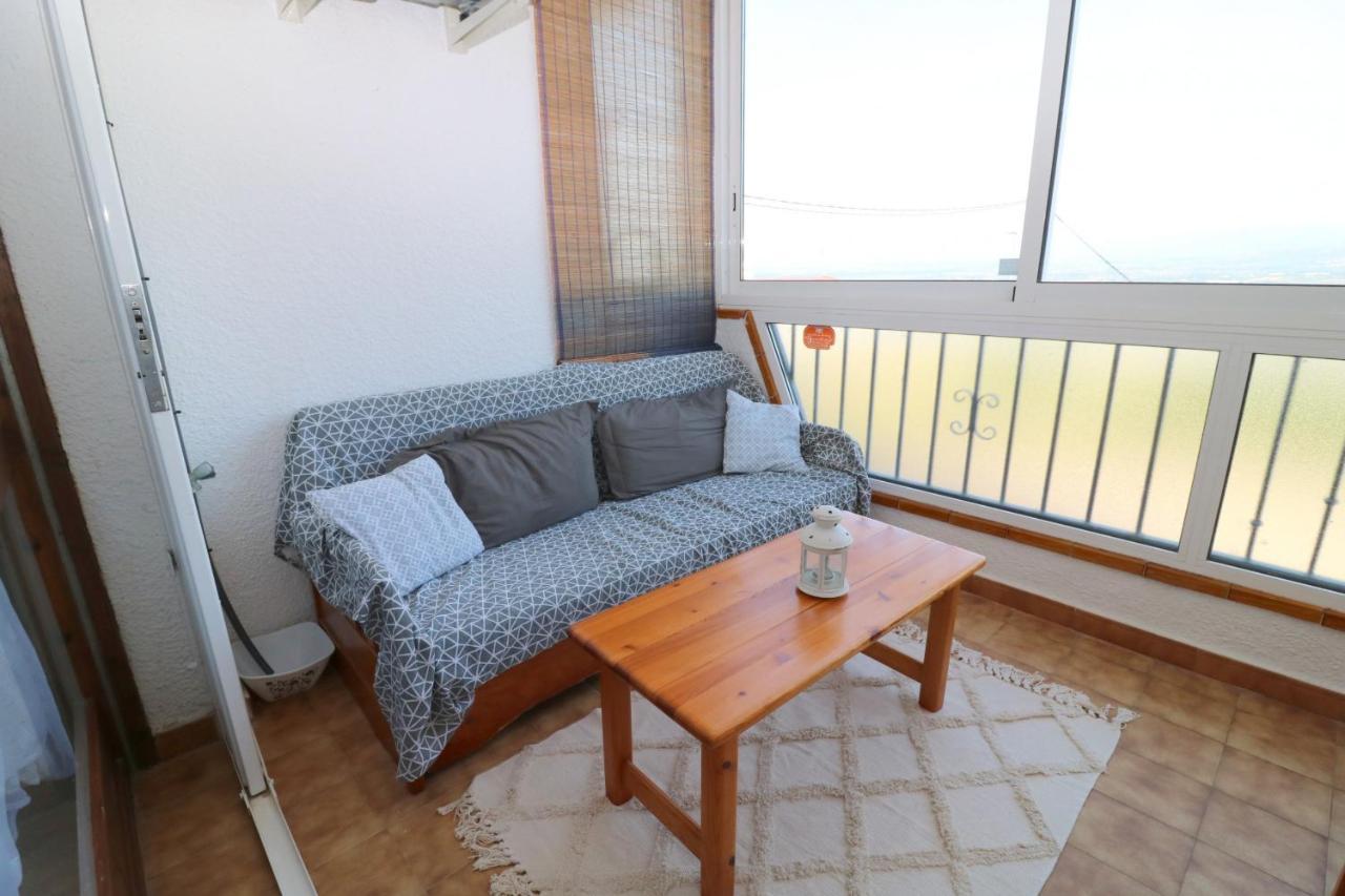 Apartamento Jardins III B 2 - Piso con vista al mar y piscina Rosas Exterior foto