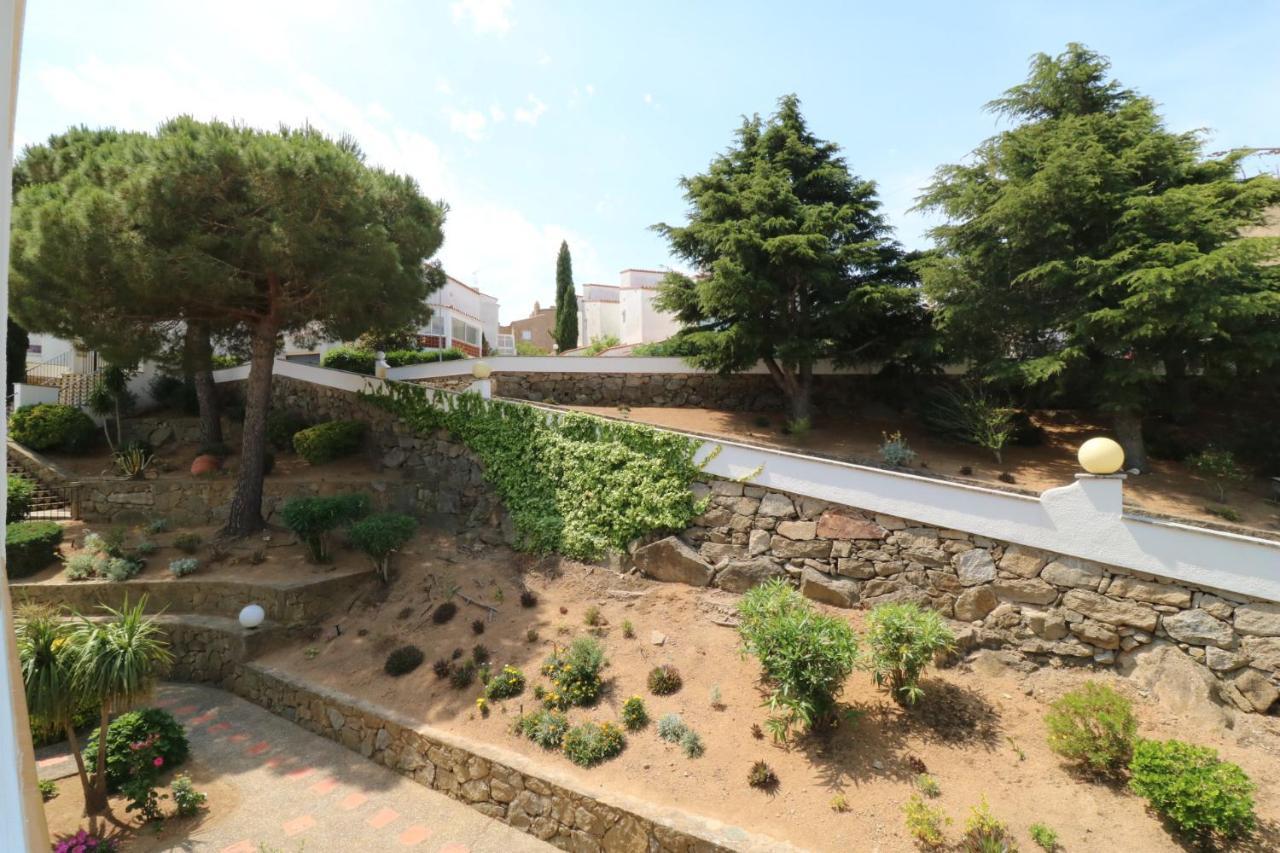 Apartamento Jardins III B 2 - Piso con vista al mar y piscina Rosas Exterior foto